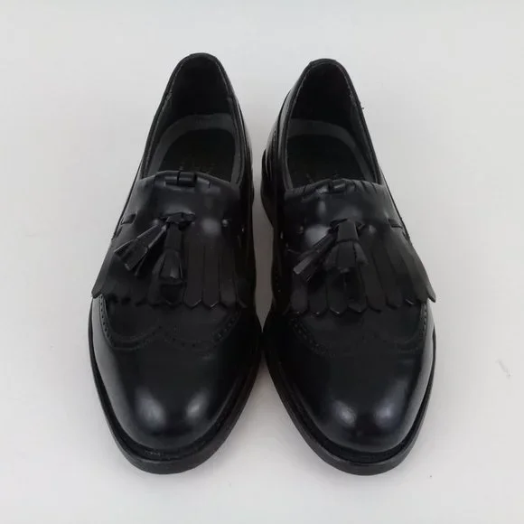 Dexter Men Kiltie Tassel Made in USA Black Loafers - Picture 13 of 13